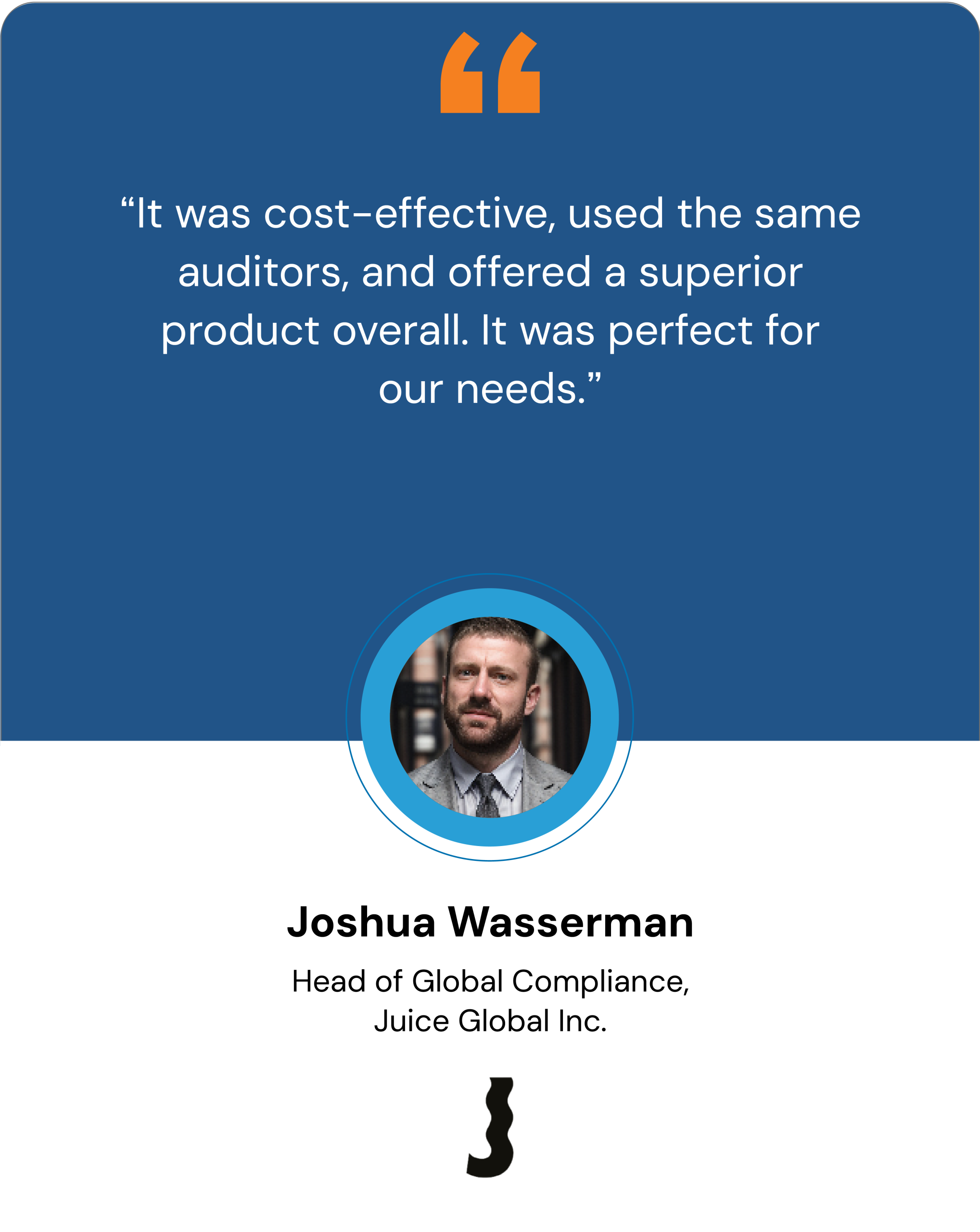 Juice Global Testimonial