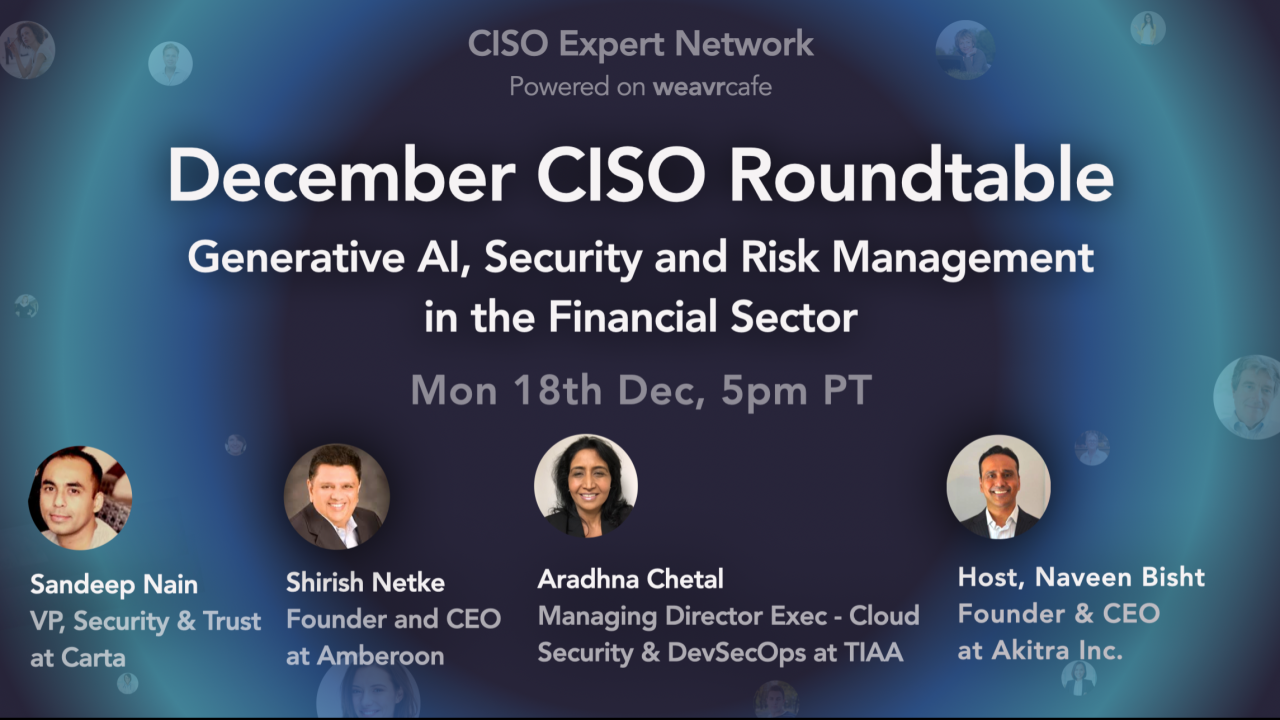 september ciso roundtable