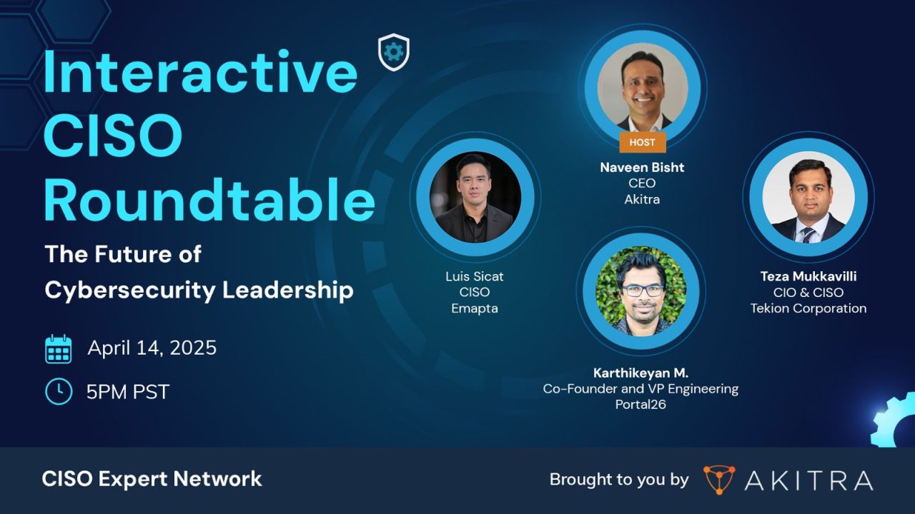 April 2025ciso roundtable event