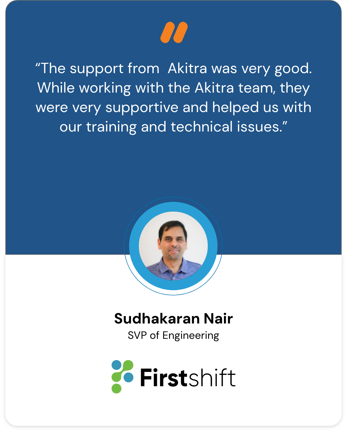 firstshift testimonial