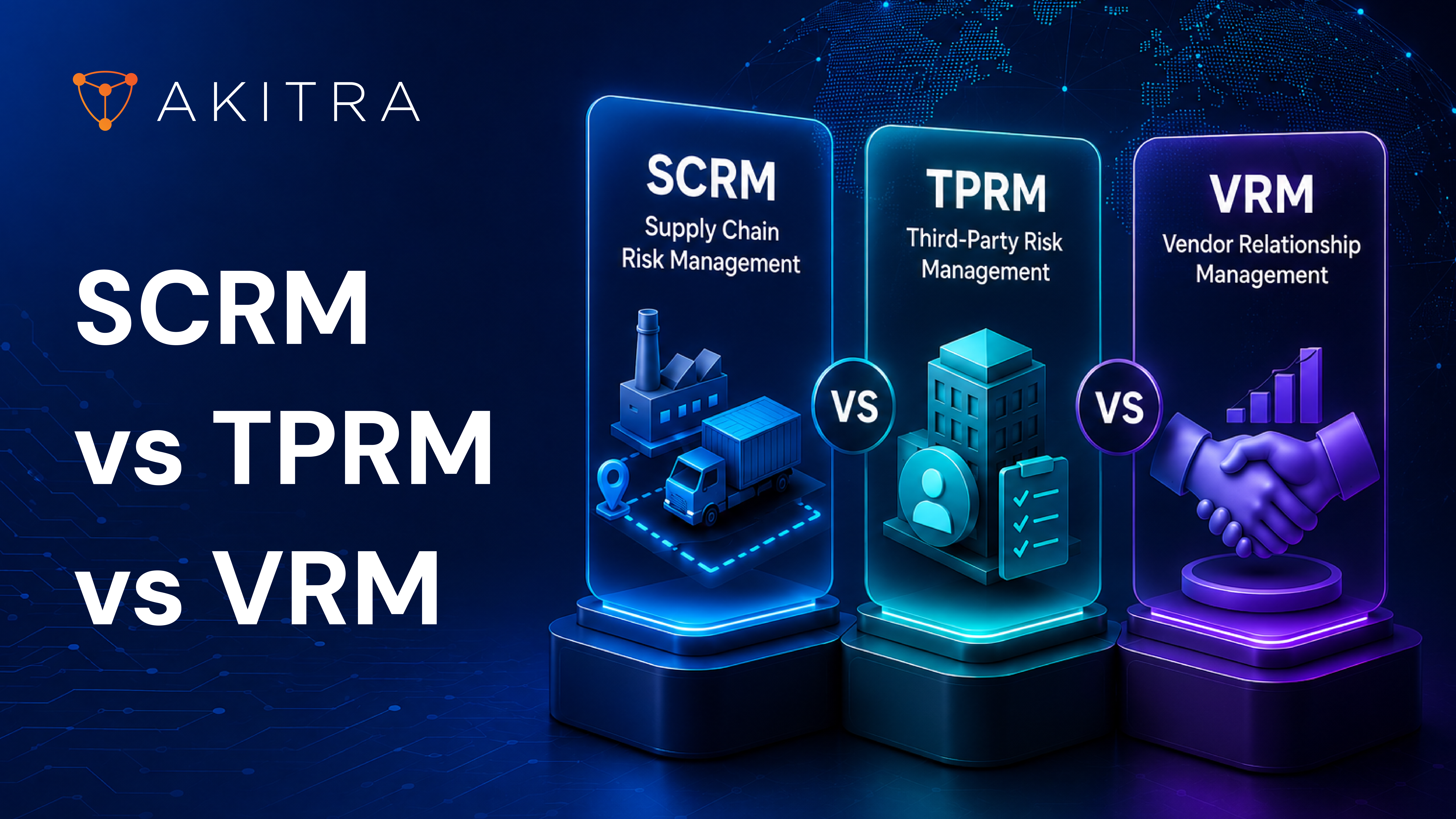 Difference between SCRM TPRM and VRM